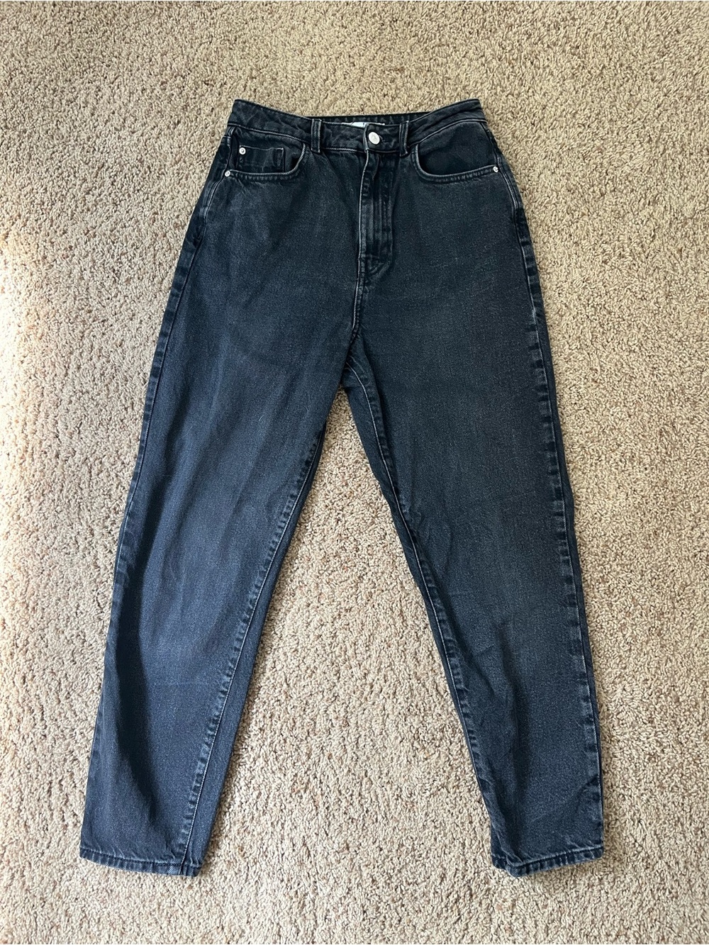 Zara Black Boyfriend Jeans